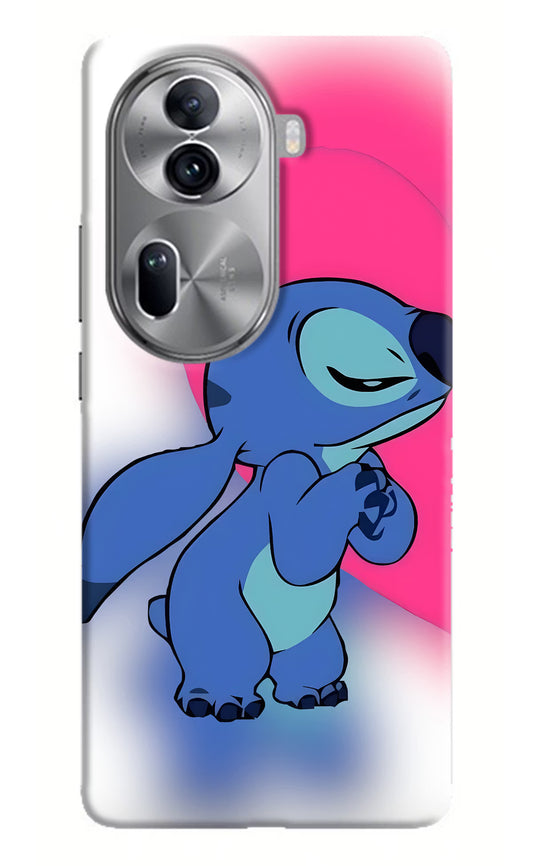 Stitch Hug Oppo Reno11 Pro 5G Hard Case Back Cover by Casekaro