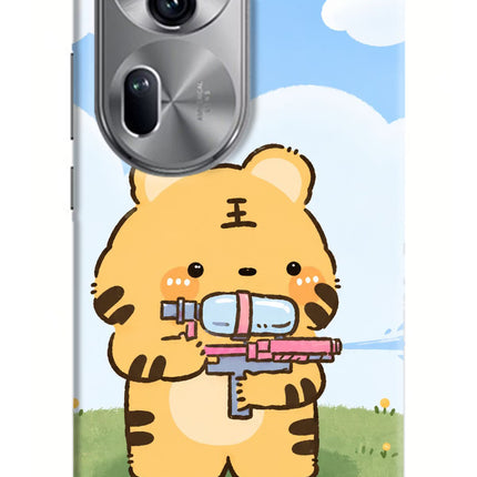 Tiger Treat Oppo Reno11 Pro 5G Hard Case Back Cover by Casekaro