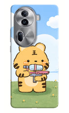 Tiger Treat Oppo Reno11 Pro 5G Hard Case Back Cover by Casekaro