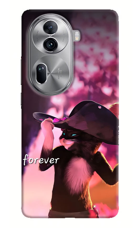 Forever Cat Oppo Reno11 Pro 5G Hard Case Back Cover by Casekaro