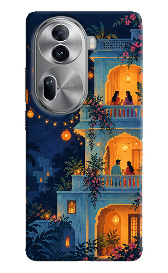 Balcony Glow Oppo Reno11 Pro 5G Hard Case Back Cover by Casekaro