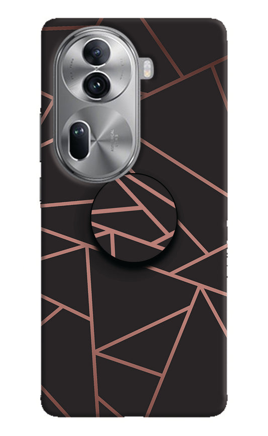 Geometric Pattern Oppo Reno11 Pro 5G Pop Case