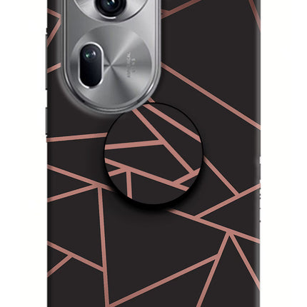 Geometric Pattern Oppo Reno11 Pro 5G Pop Case by Casekaro