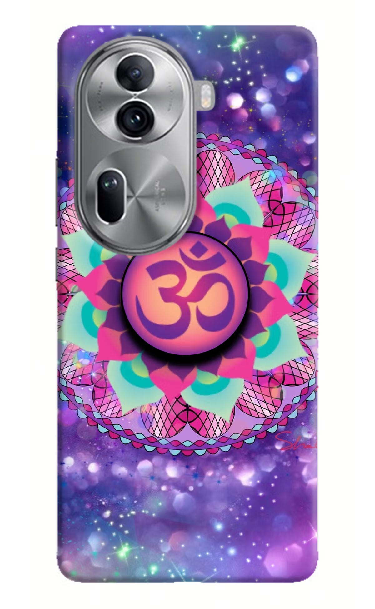 Om Purple Oppo Reno11 Pro 5G Pop Case by Casekaro