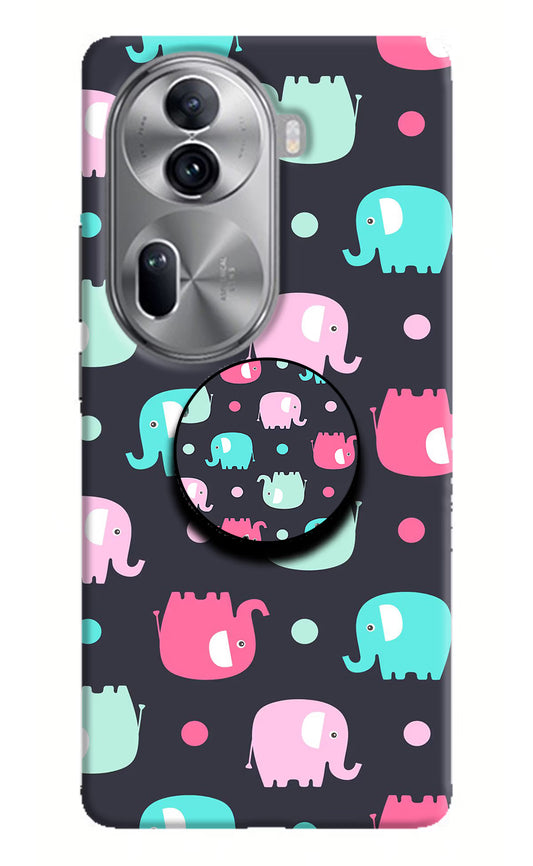 Baby Elephants Oppo Reno11 Pro 5G Pop Case by Casekaro