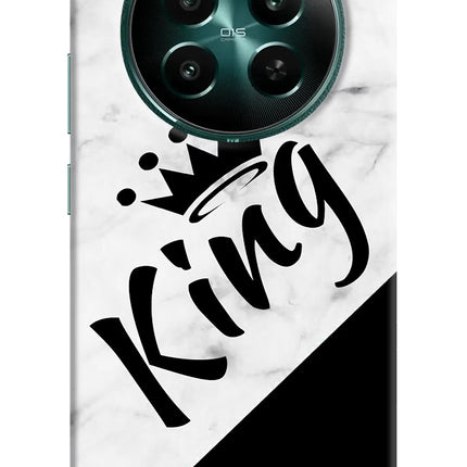 King Realme 12+ 5G Hard Case Back Cover by Casekaro