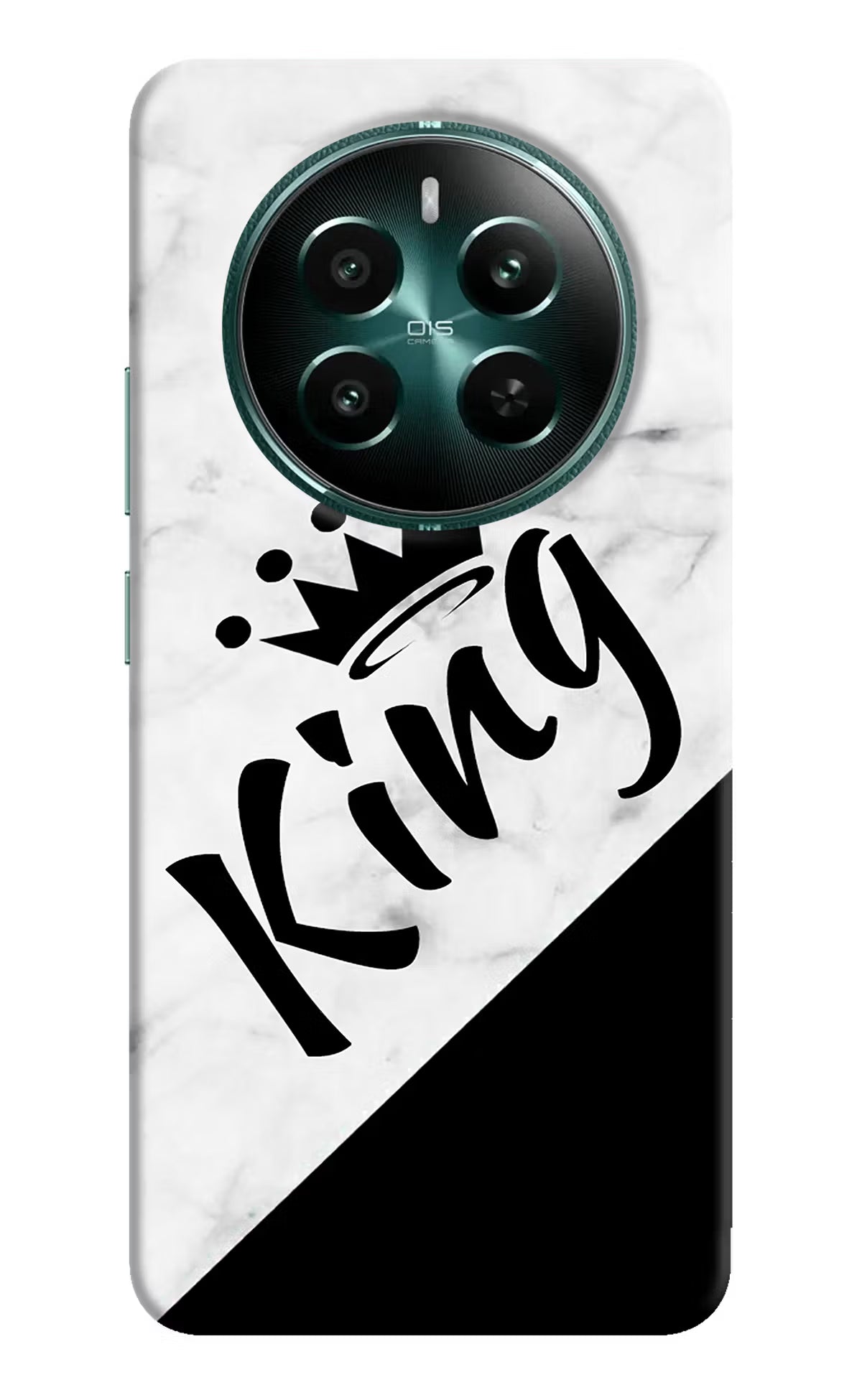 King Realme 12+ 5G Hard Case Back Cover by Casekaro