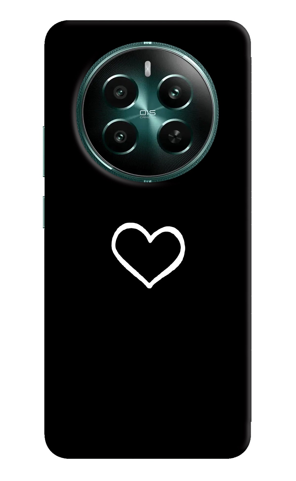 Heart Realme 12+ 5G Back Cover