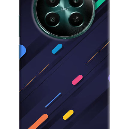 Abstract Design Realme 12+ 5G Hard Case Back Cover by Casekaro