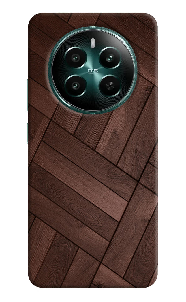 Wooden Texture Design Realme 12+ 5G Hard Case Back Cover by Casekaro