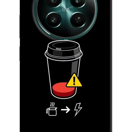 Coffee Realme 12+ 5G Hard Case Back Cover by Casekaro