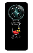 Coffee Realme 12+ 5G Hard Case Back Cover by Casekaro