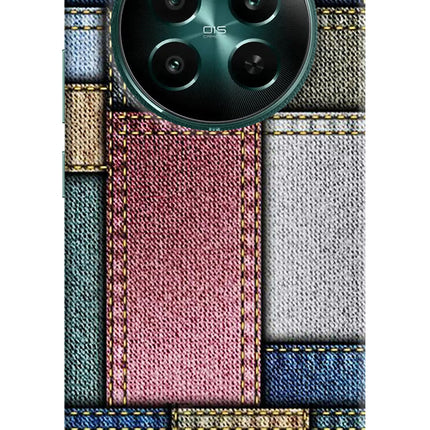 Multicolor Jeans Realme 12+ 5G Hard Case Back Cover by Casekaro