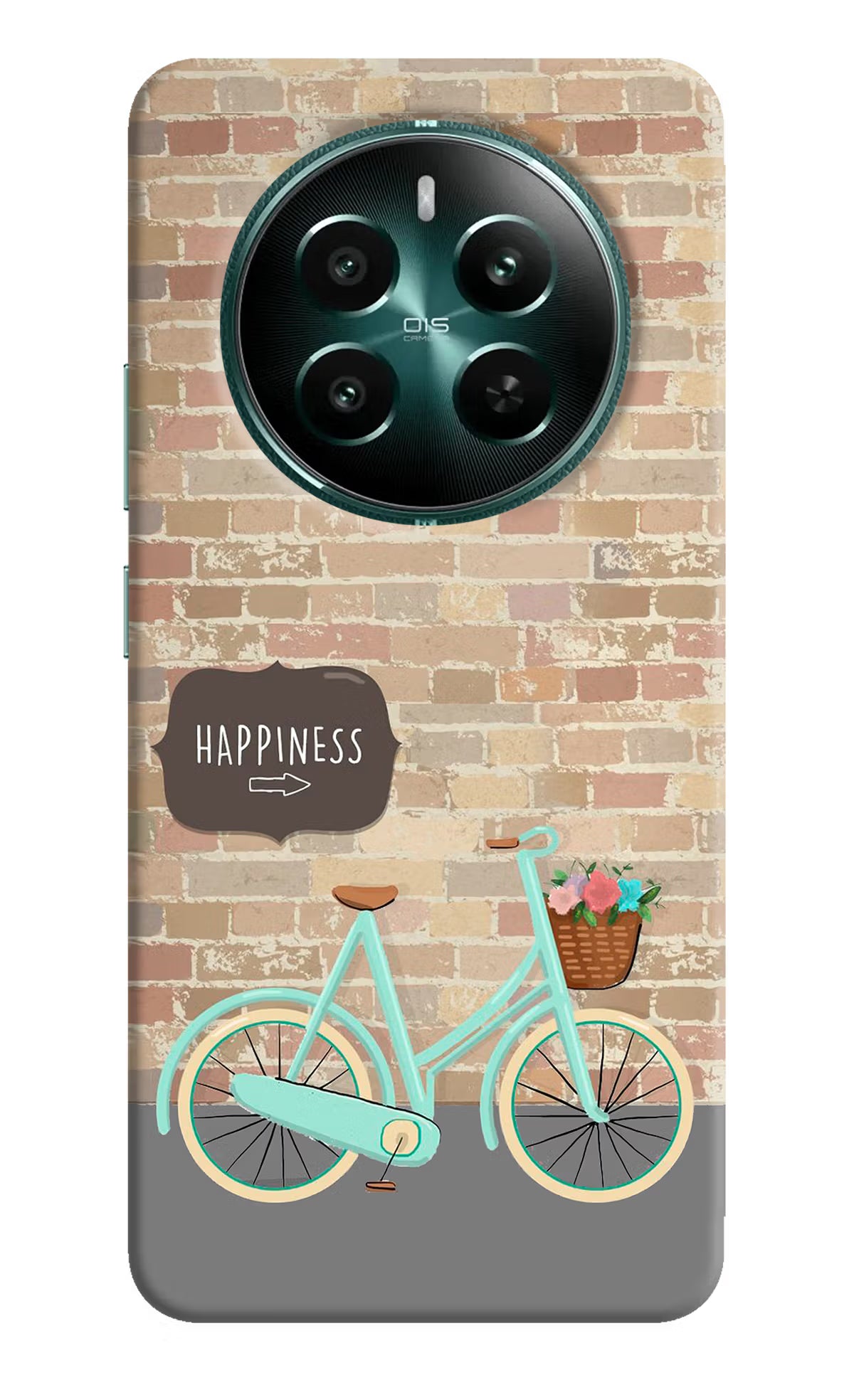Happiness Artwork Realme 12+ 5G Hard Case Back Cover by Casekaro