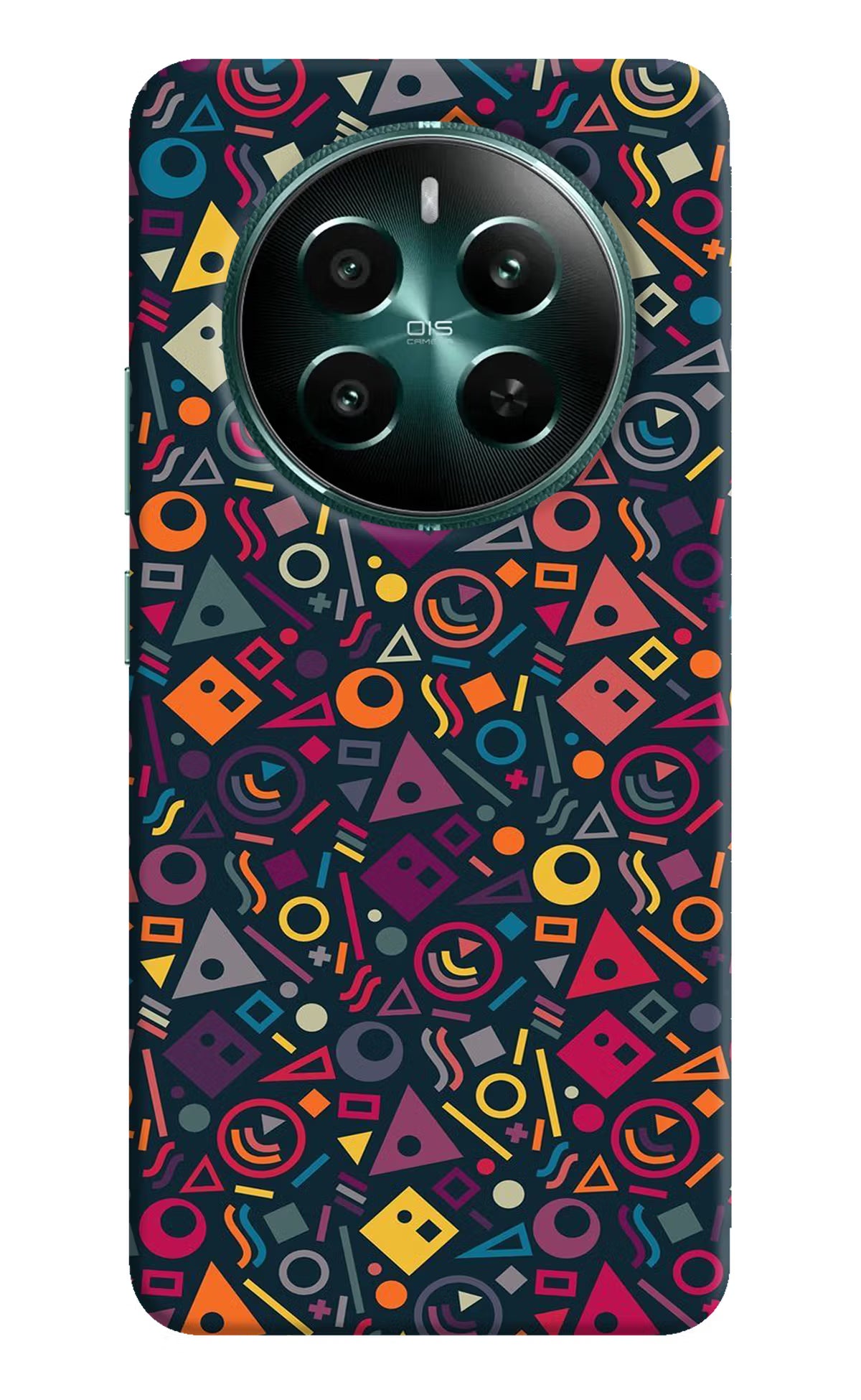 Geometric Abstract Realme 12+ 5G Hard Case Back Cover by Casekaro