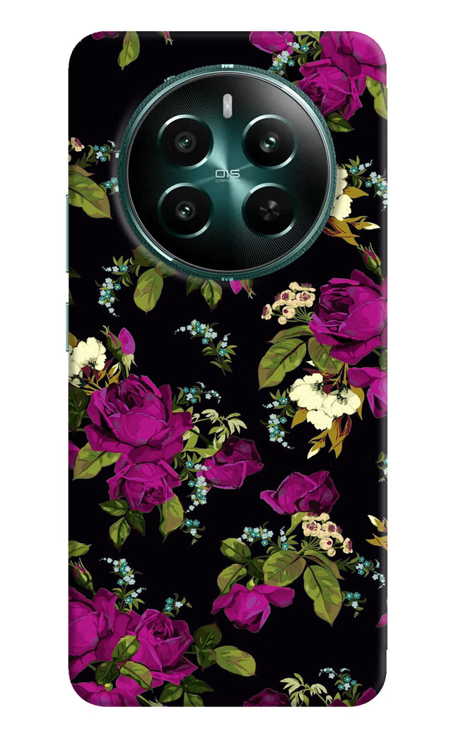 Flowers Realme 12+ 5G Hard Case Back Cover by Casekaro