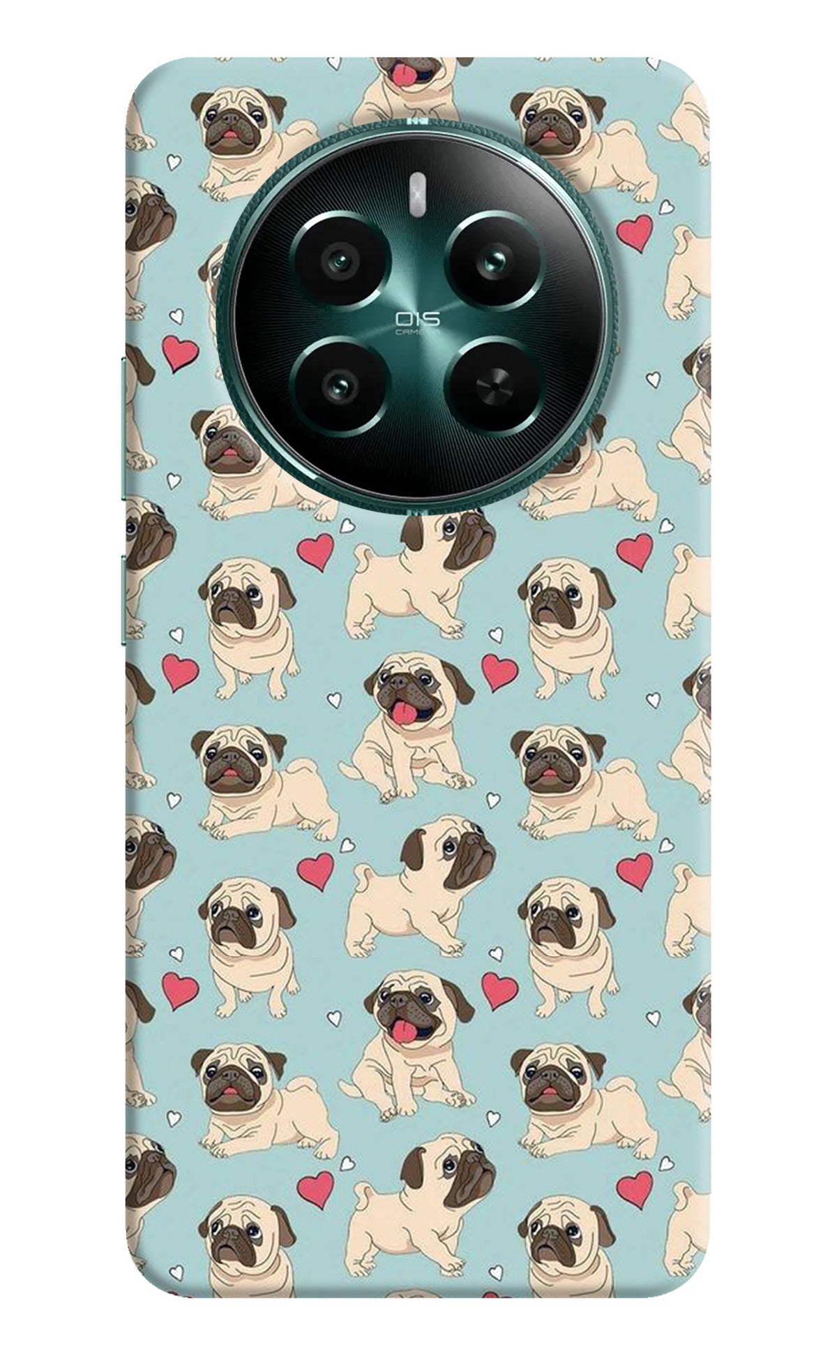 Pug Dog Realme 12+ 5G Back Cover