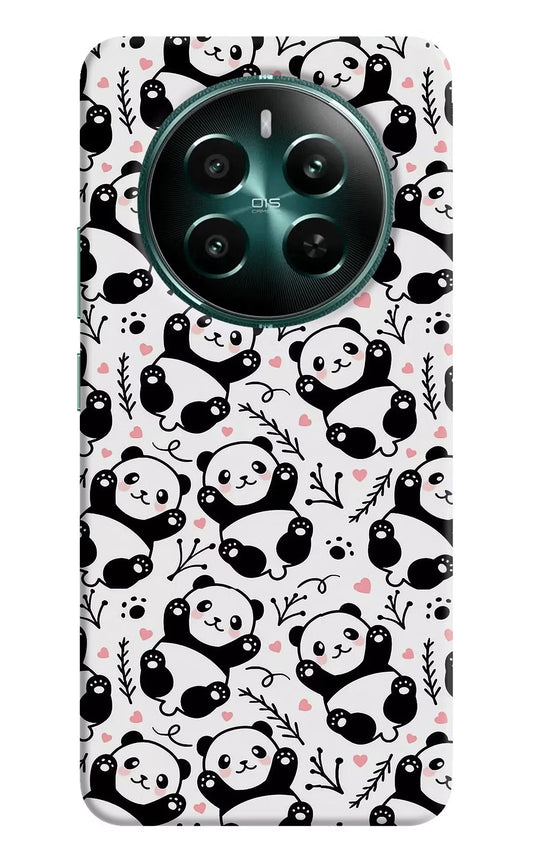 Cute Panda Realme 12+ 5G Hard Case Back Cover by Casekaro