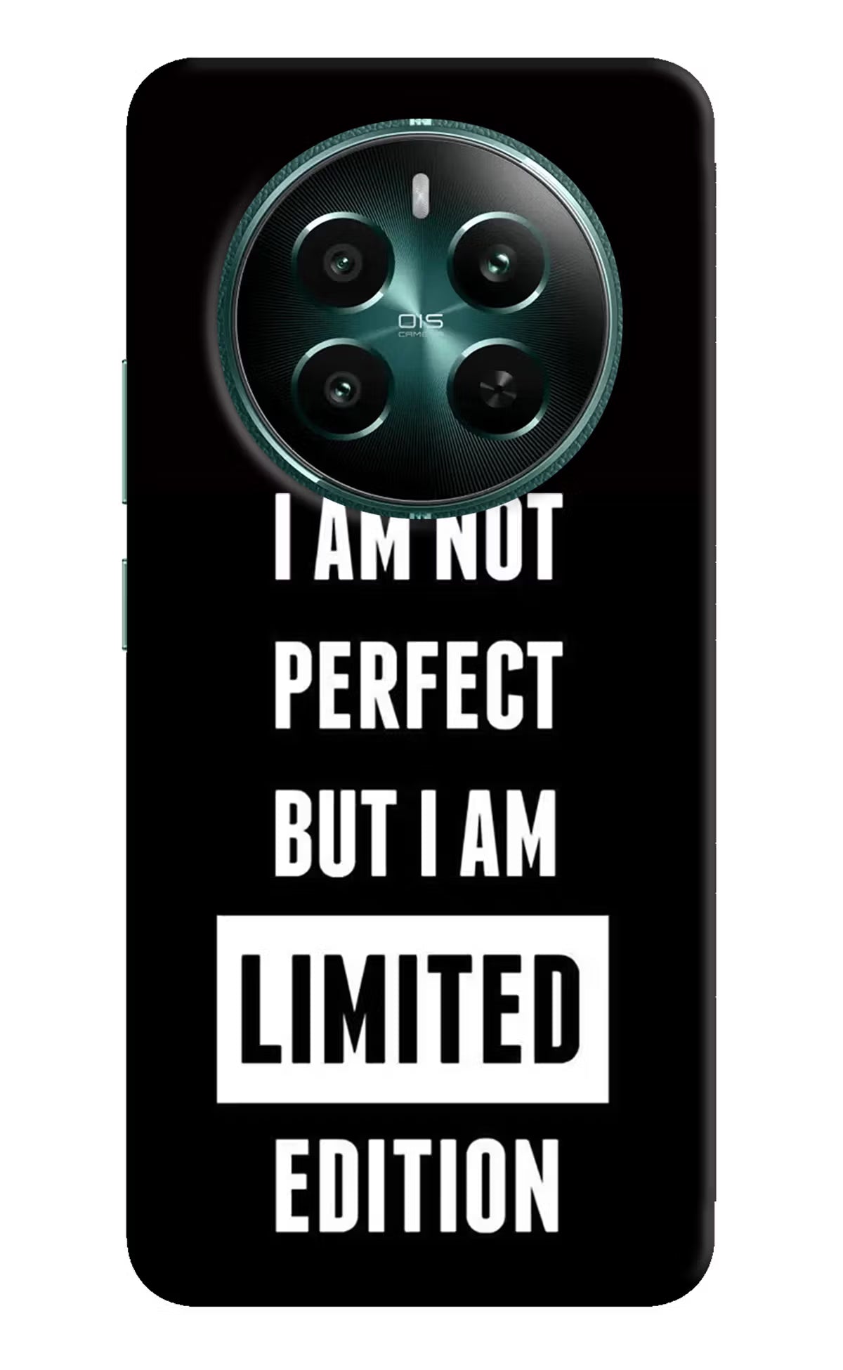 I Am Not Perfect But I Am Limited Edition Realme 12+ 5G Hard Case Back Cover by Casekaro