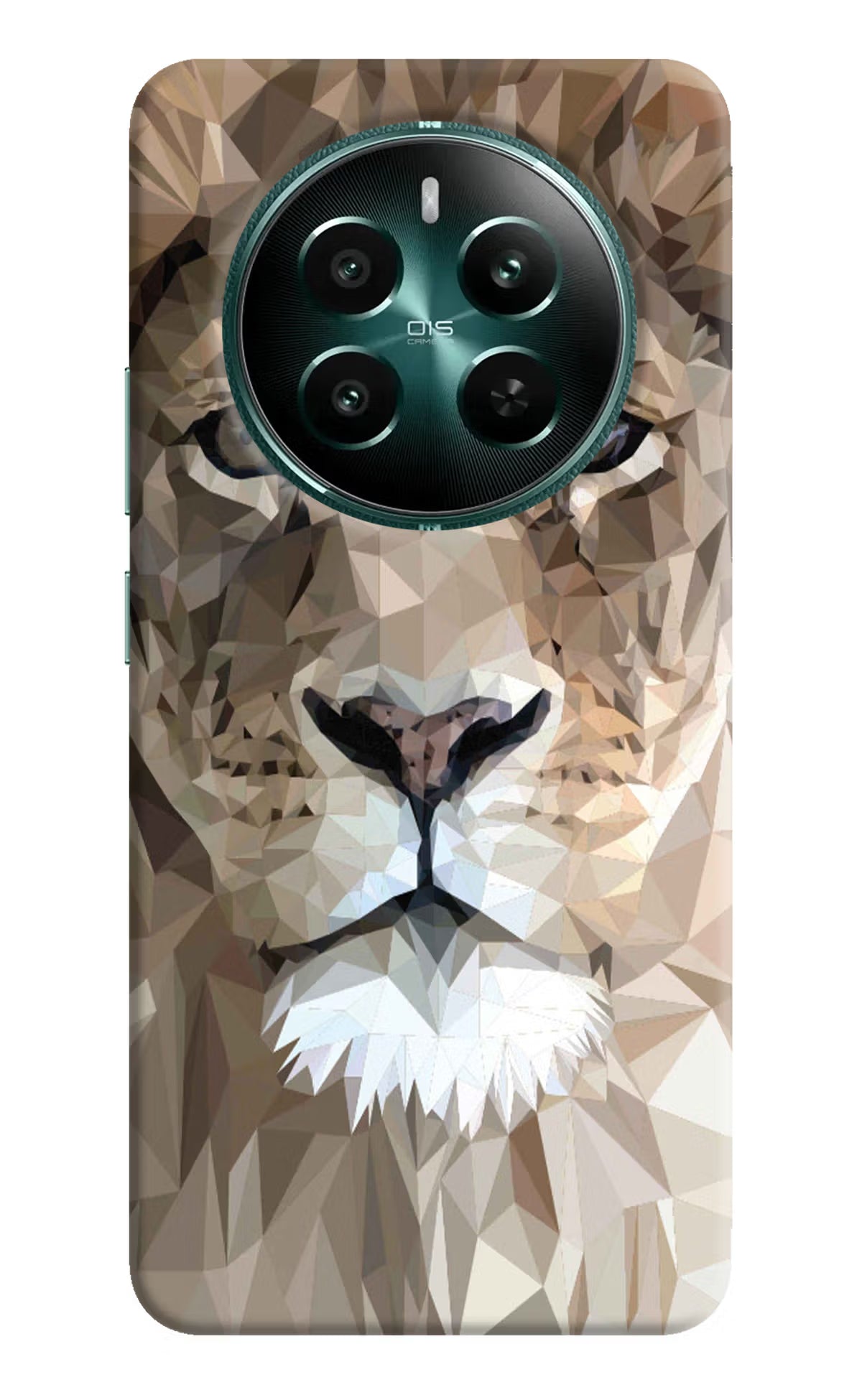 Lion Art Realme 12+ 5G Hard Case Back Cover by Casekaro