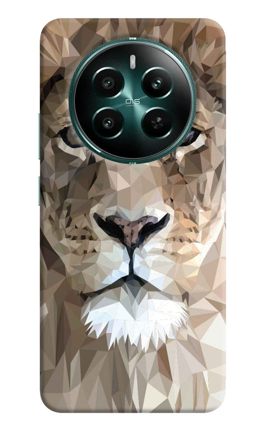 Lion Art Realme 12+ 5G Hard Case Back Cover by Casekaro