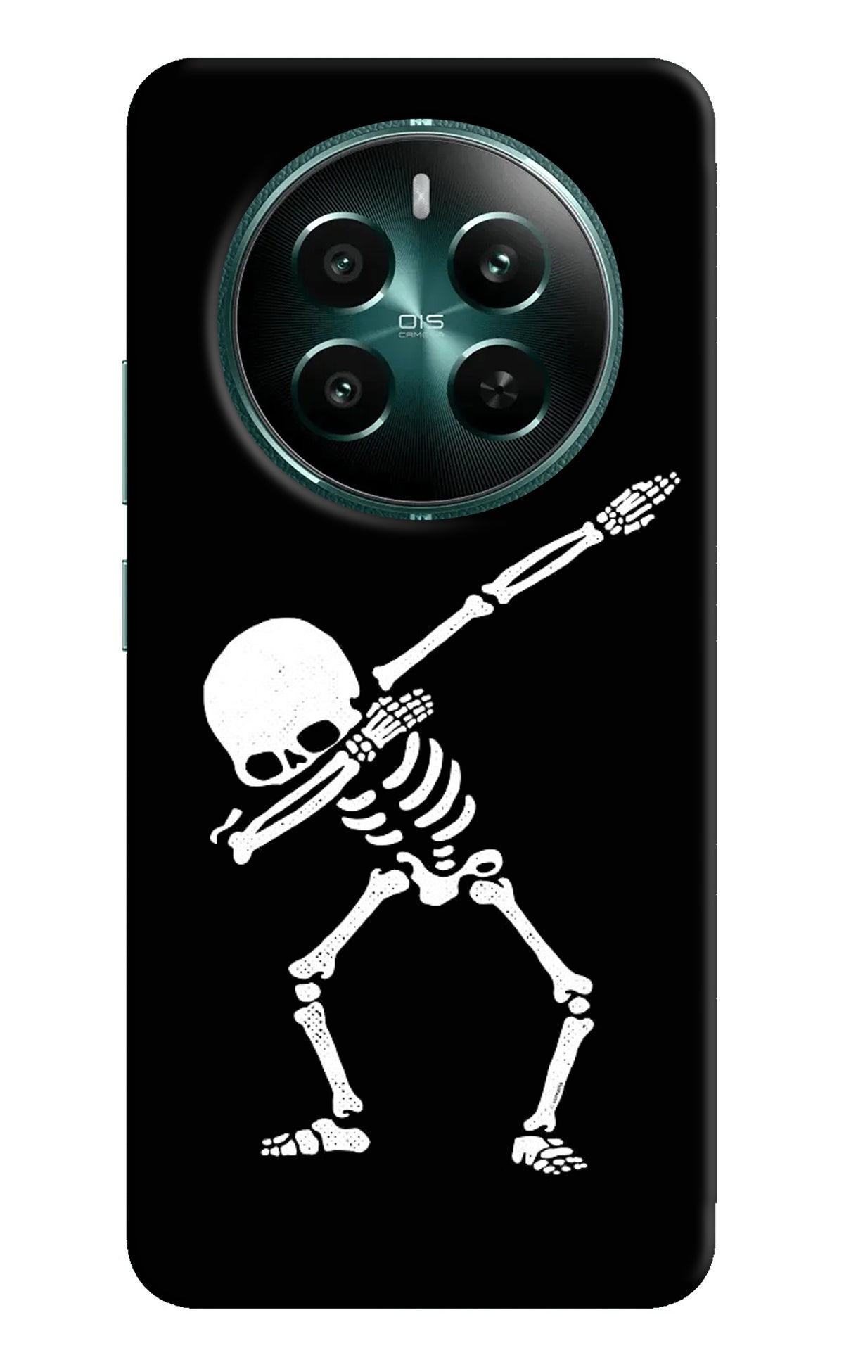 Dabbing Skeleton Art Realme 12+ 5G Back Cover