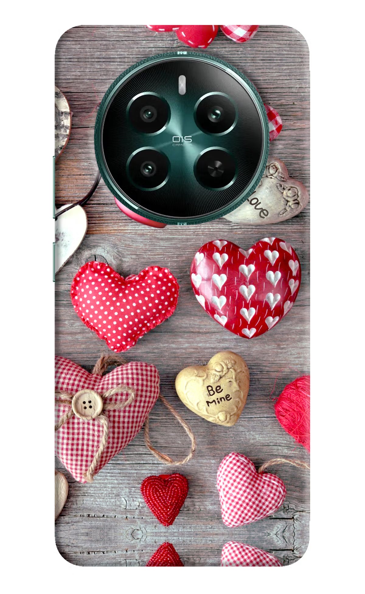 Love Wallpaper Realme 12+ 5G Hard Case Back Cover by Casekaro