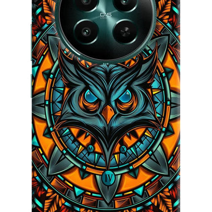 Angry Owl Art Realme 12+ 5G Hard Case Back Cover by Casekaro