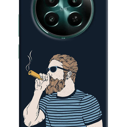 Smoking Realme 12+ 5G Hard Case Back Cover by Casekaro