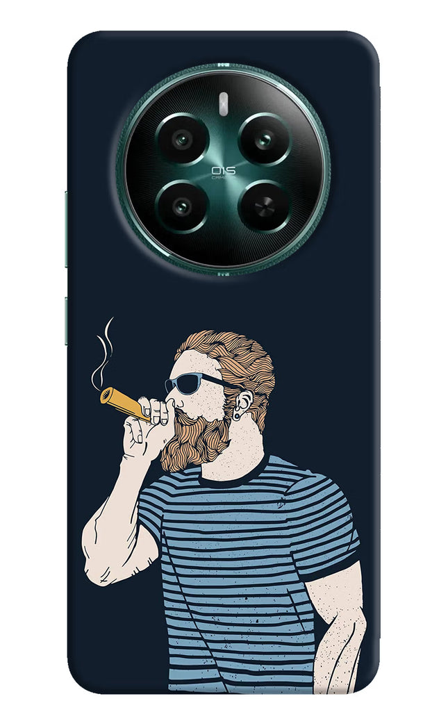 Smoking Realme 12+ 5G Hard Case Back Cover by Casekaro