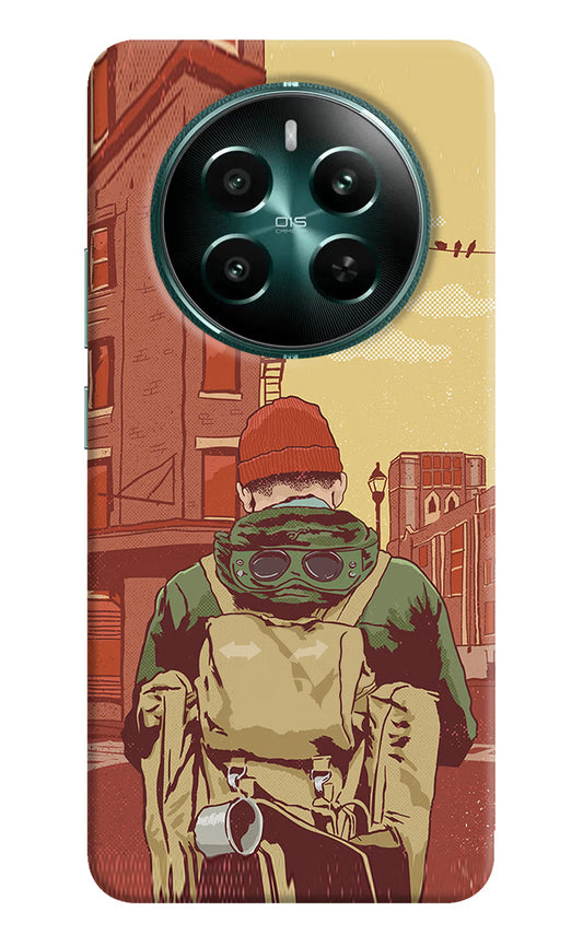 Adventurous Realme 12+ 5G Hard Case Back Cover by Casekaro