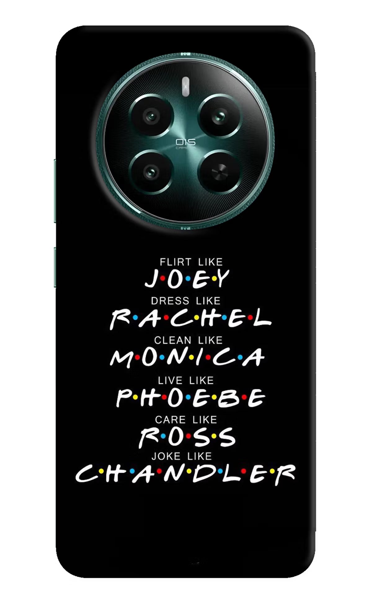 FRIENDS Character Realme 12+ 5G Hard Case Back Cover by Casekaro