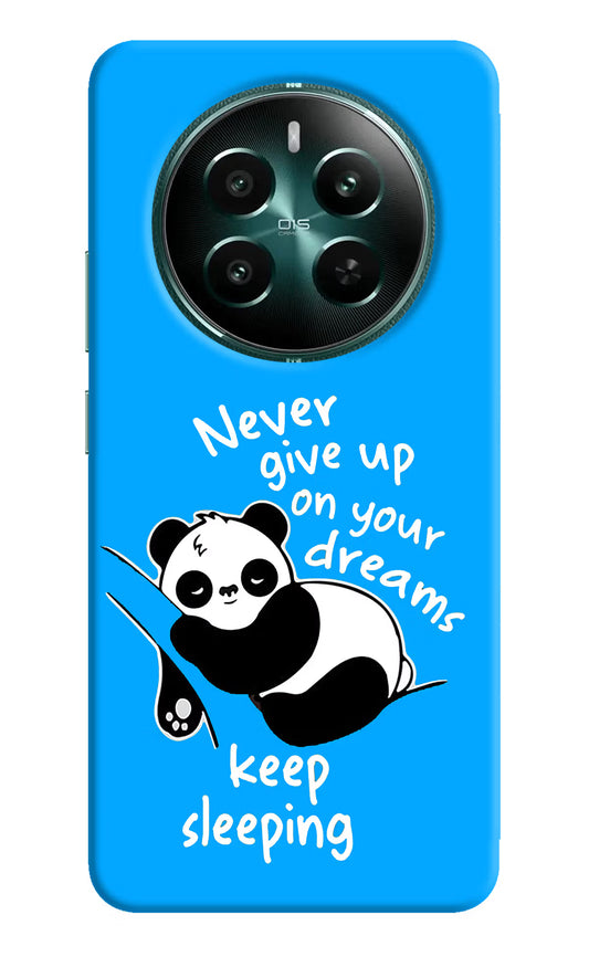 Keep Sleeping Realme 12+ 5G Hard Case Back Cover by Casekaro
