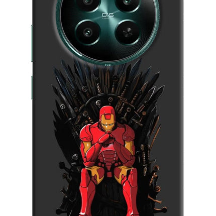 Ironman Throne Realme 12+ 5G Hard Case Back Cover by Casekaro