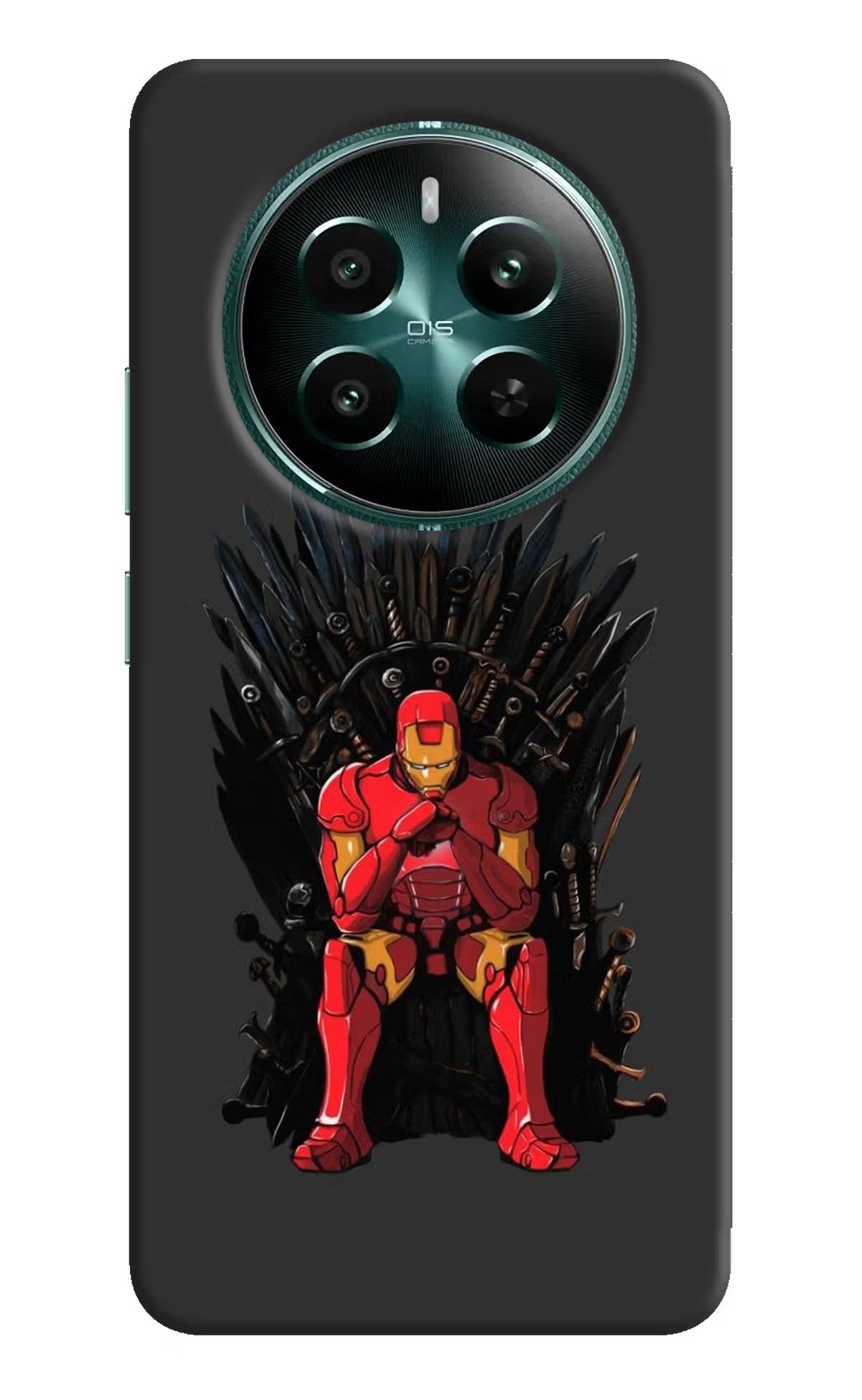 Ironman Throne Realme 12+ 5G Hard Case Back Cover by Casekaro