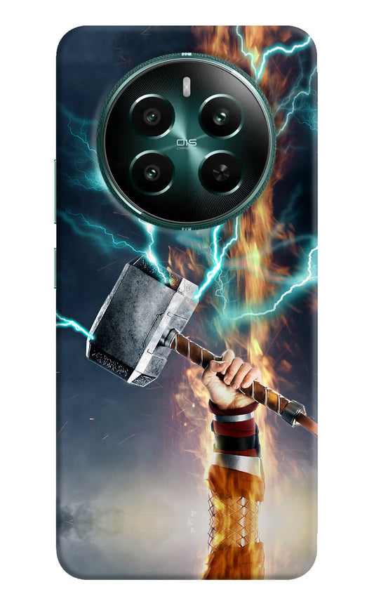 Thor Hammer Mjolnir Realme 12+ 5G Hard Case Back Cover by Casekaro