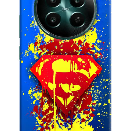 Superman logo Realme 12+ 5G Hard Case Back Cover by Casekaro