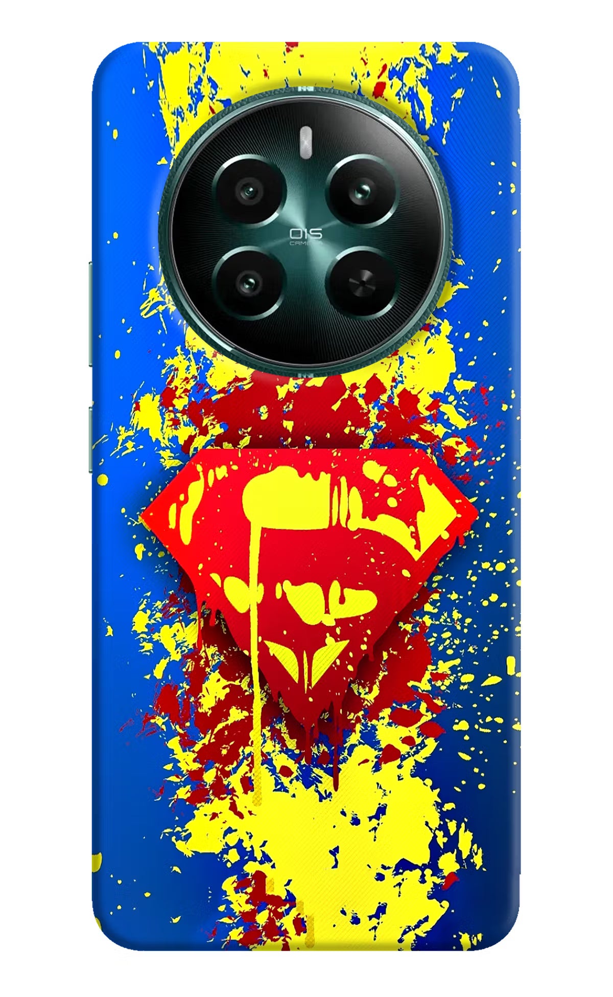 Superman logo Realme 12+ 5G Hard Case Back Cover by Casekaro