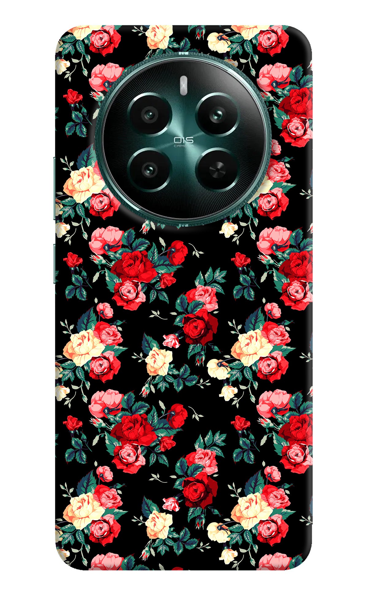 Rose Pattern Realme 12+ 5G Back Cover