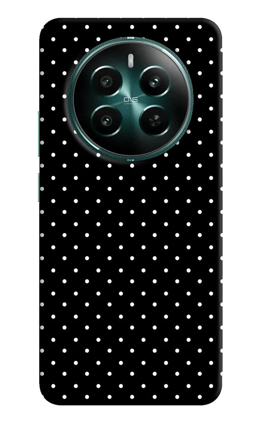 White Dots Realme 12+ 5G Hard Case Back Cover by Casekaro