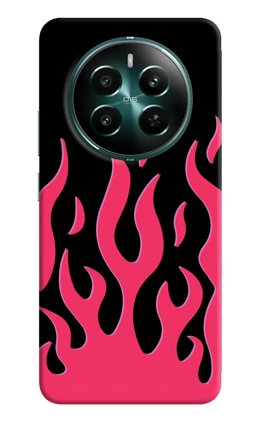 Fire Flames Realme 12+ 5G Hard Case Back Cover by Casekaro