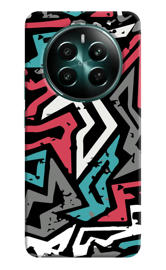 Geometric Graffiti Realme 12+ 5G Hard Case Back Cover by Casekaro