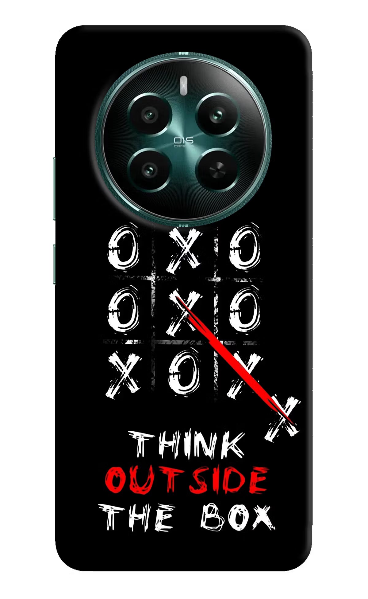 Think out of the BOX Realme 12+ 5G Hard Case Back Cover by Casekaro