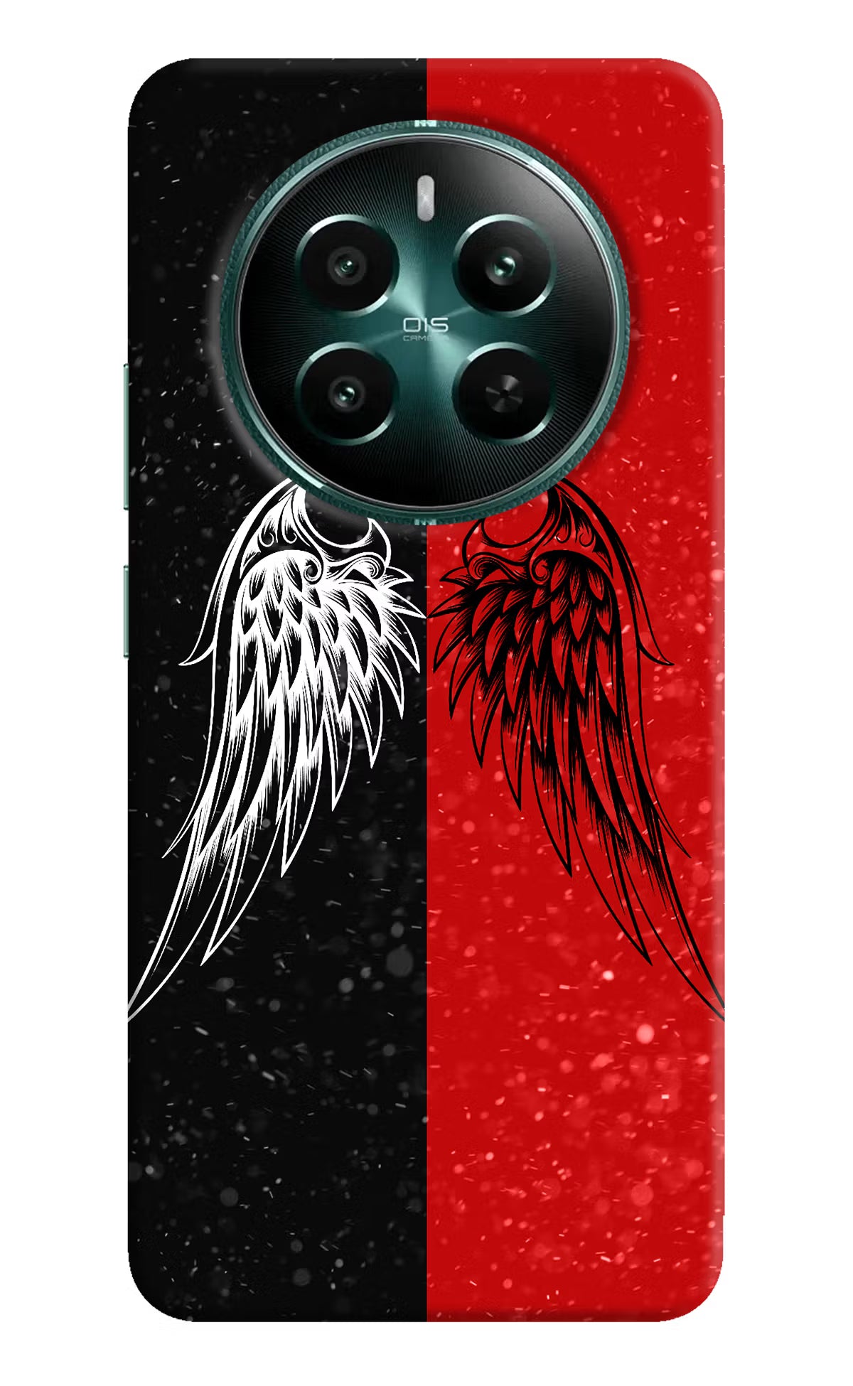 Wings Realme 12+ 5G Hard Case Back Cover by Casekaro