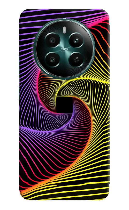 Colorful Strings Realme 12+ 5G Back Cover