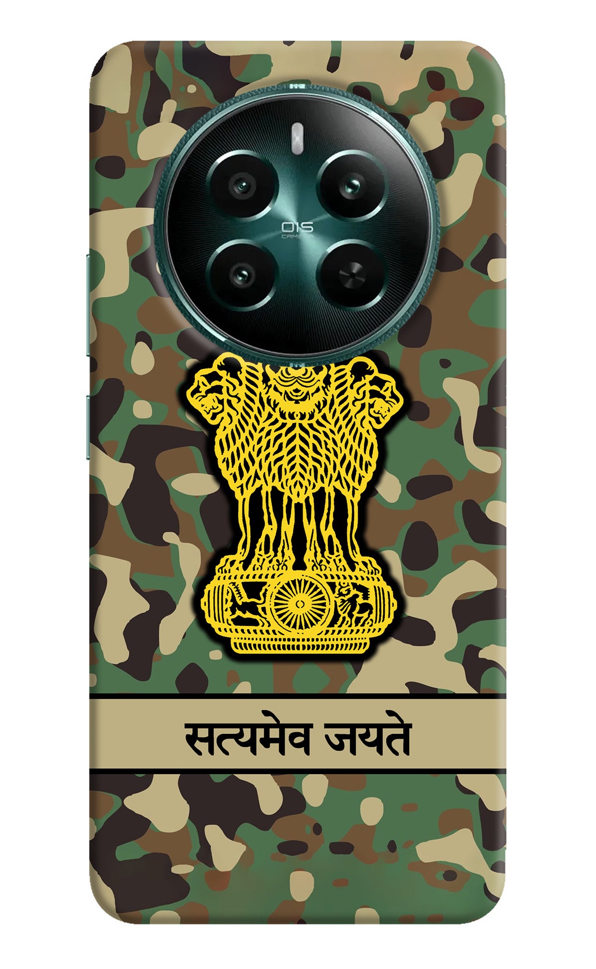 Satyamev Jayate Army Realme 12+ 5G Back Cover