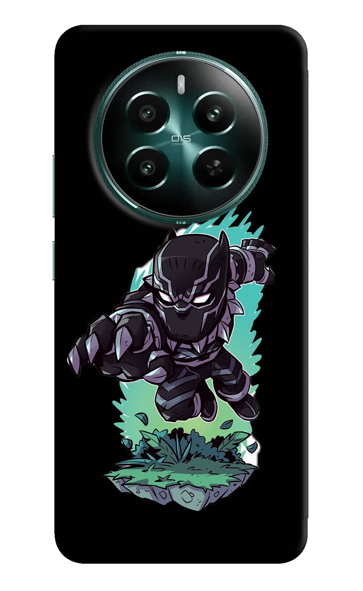 Black Panther Realme 12+ 5G Hard Case Back Cover by Casekaro
