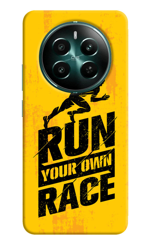 Run Your Own Race Realme 12+ 5G Back Cover