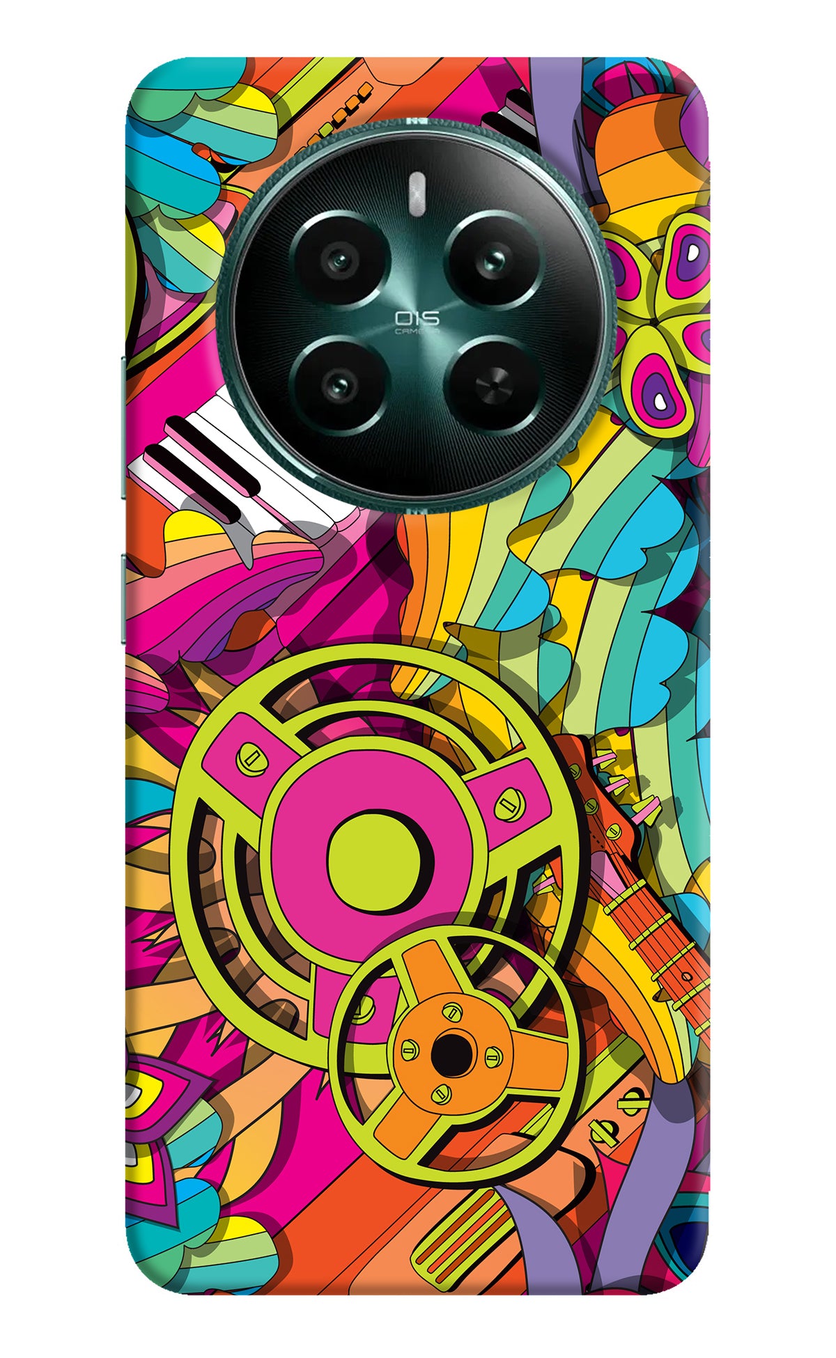 Music Doodle Realme 12+ 5G Back Cover