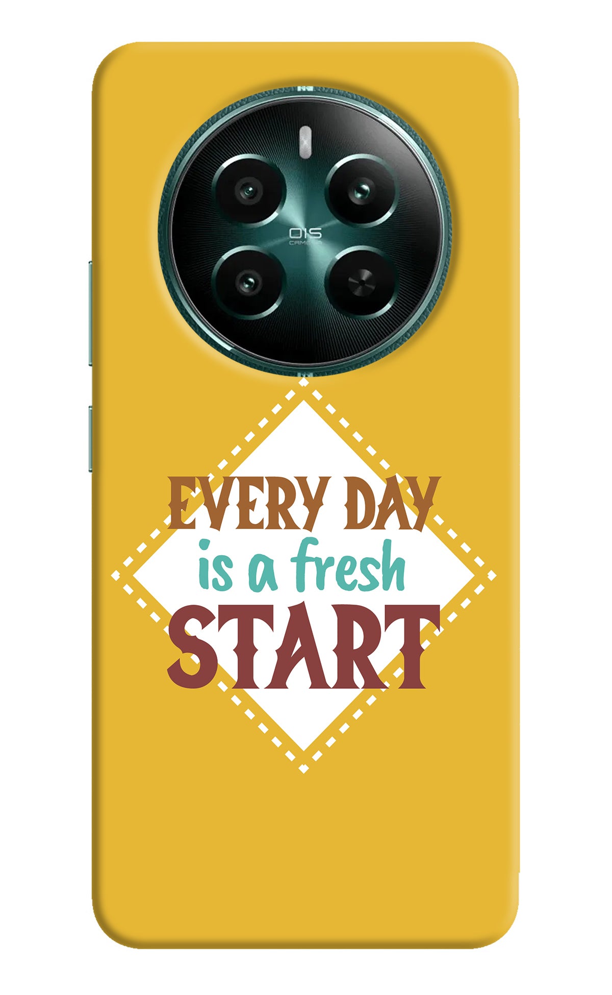 Every day is a Fresh Start Realme 12+ 5G Back Cover